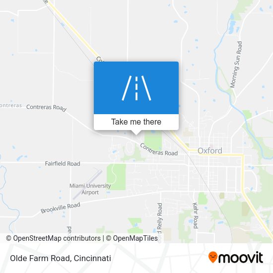 Olde Farm Road map