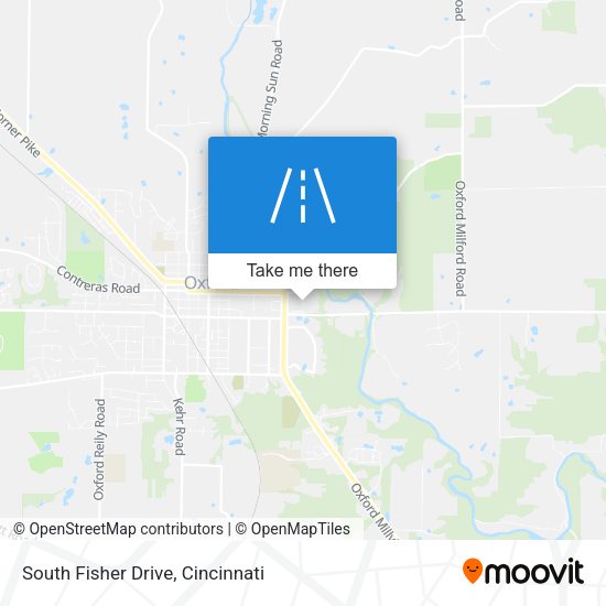 Mapa de South Fisher Drive