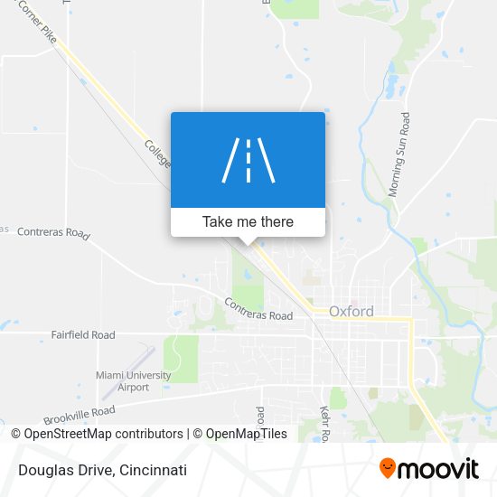 Mapa de Douglas Drive