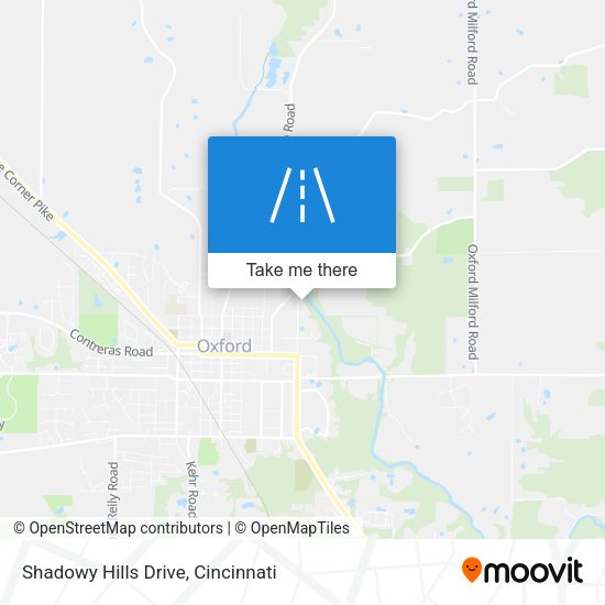 Shadowy Hills Drive map