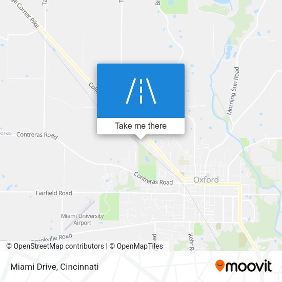 Mapa de Miami Drive