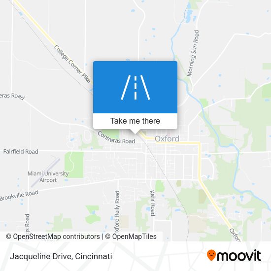 Mapa de Jacqueline Drive