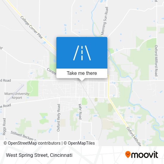 Mapa de West Spring Street