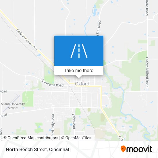 Mapa de North Beech Street