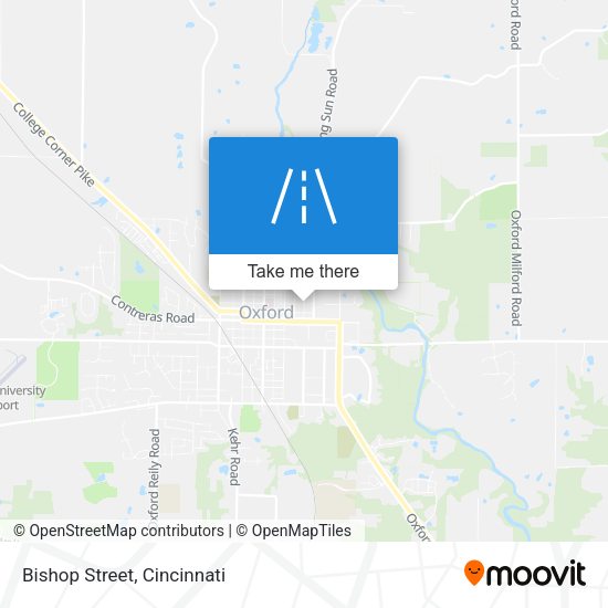 Mapa de Bishop Street