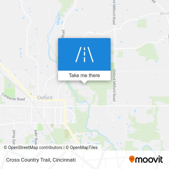 Cross Country Trail map