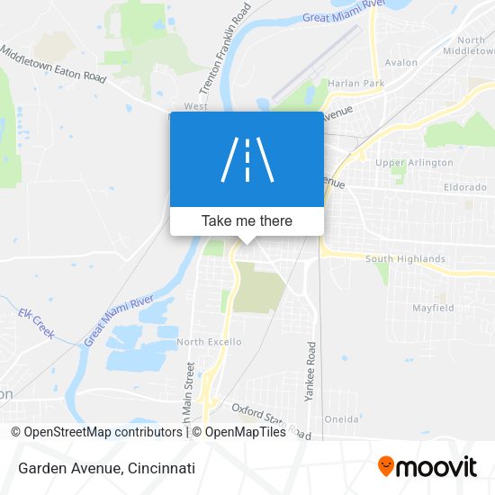 Mapa de Garden Avenue