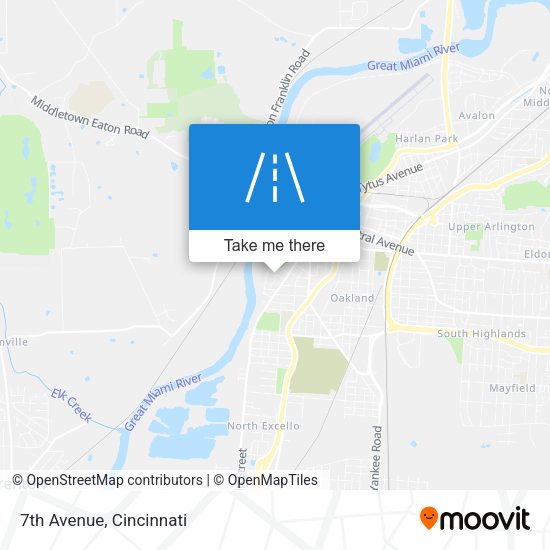 Mapa de 7th Avenue