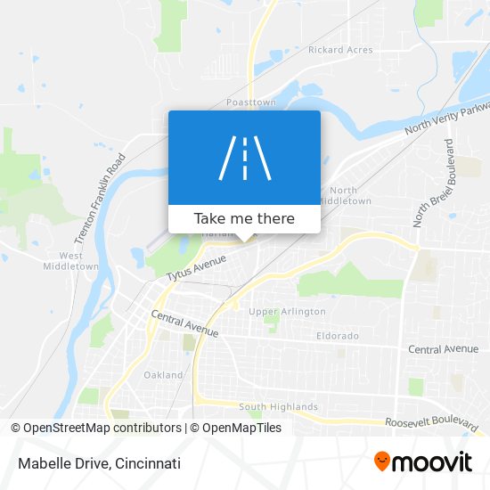 Mabelle Drive map