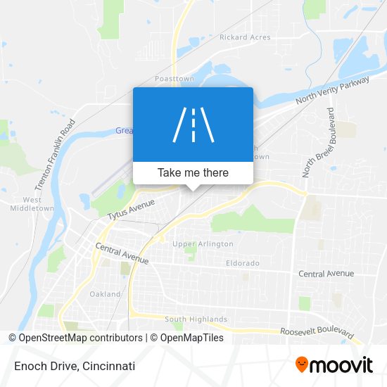 Mapa de Enoch Drive