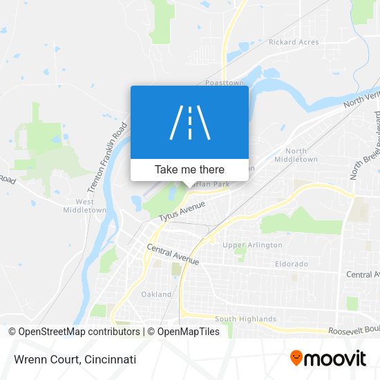 Mapa de Wrenn Court