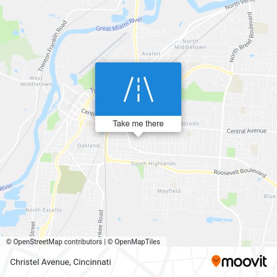 Christel Avenue map