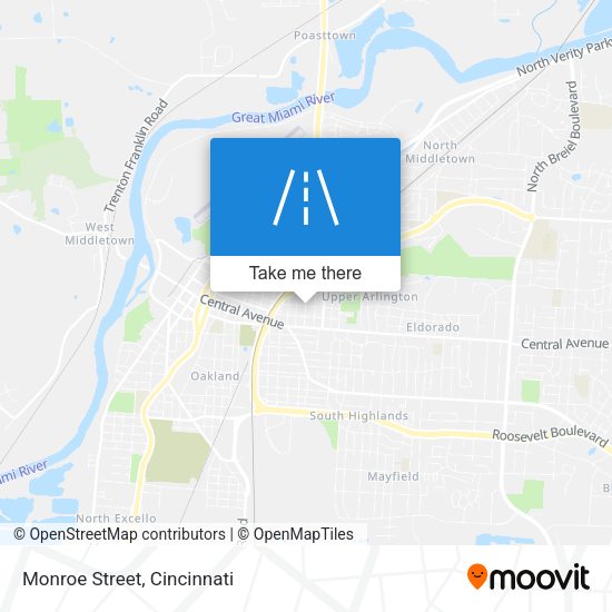 Mapa de Monroe Street