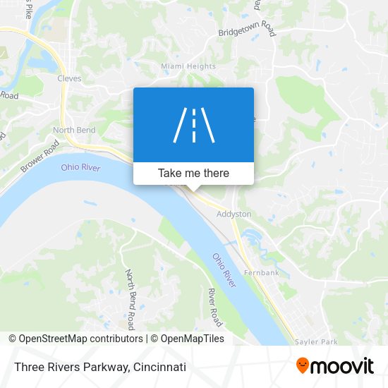 Three Rivers Parkway map