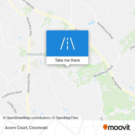 Mapa de Acorn Court