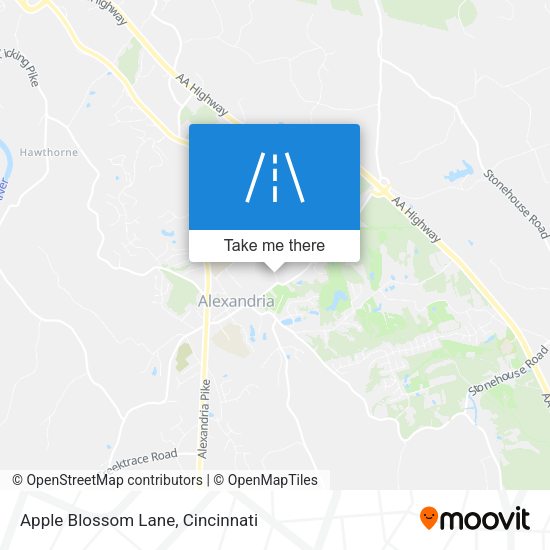 Mapa de Apple Blossom Lane
