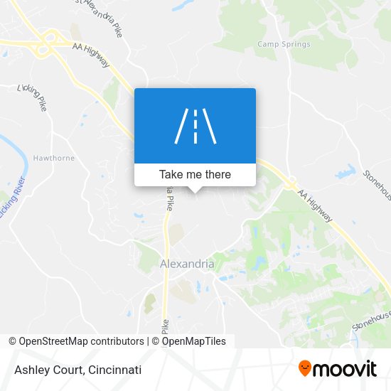 Mapa de Ashley Court