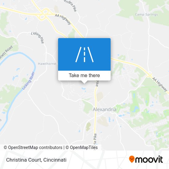 Mapa de Christina Court
