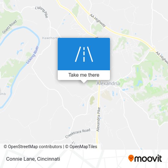 Mapa de Connie Lane