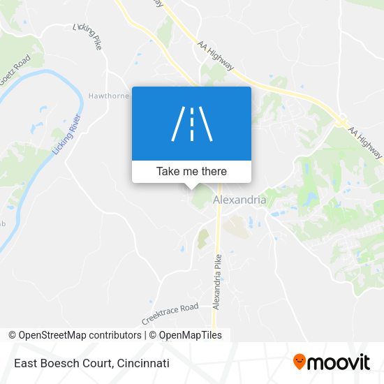 East Boesch Court map