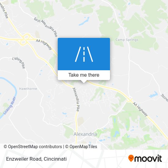 Mapa de Enzweiler Road