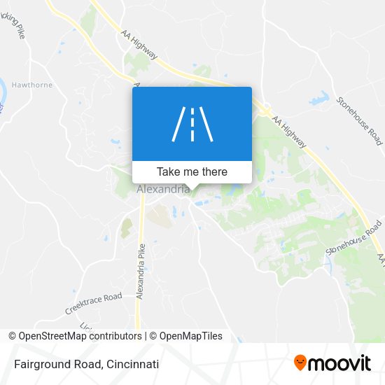 Mapa de Fairground Road