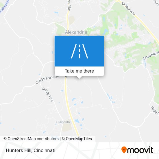Mapa de Hunters Hill