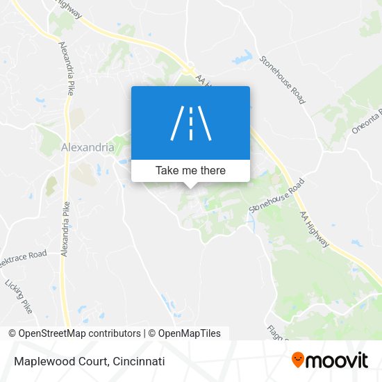 Mapa de Maplewood Court