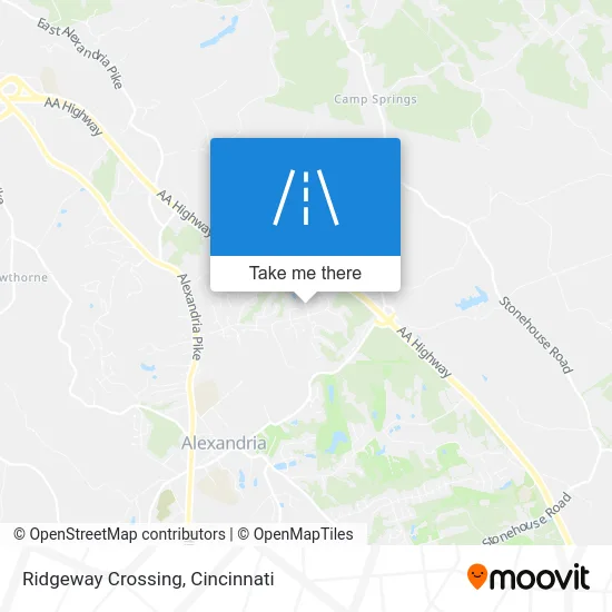 Ridgeway Crossing map