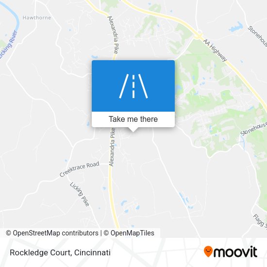 Rockledge Court map