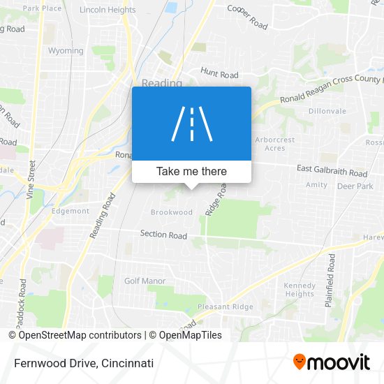 Mapa de Fernwood Drive