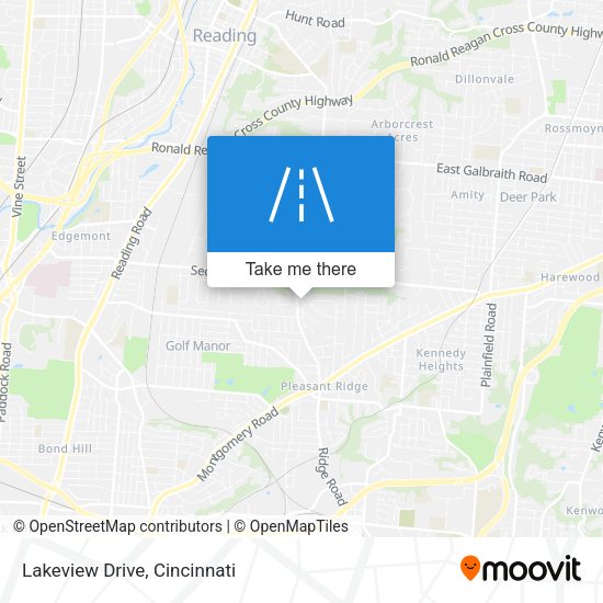 Lakeview Drive map