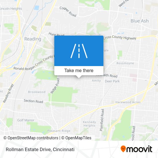 Mapa de Rollman Estate Drive