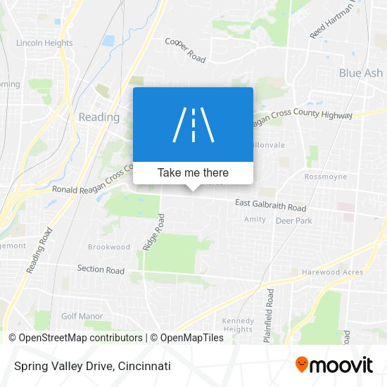 Mapa de Spring Valley Drive