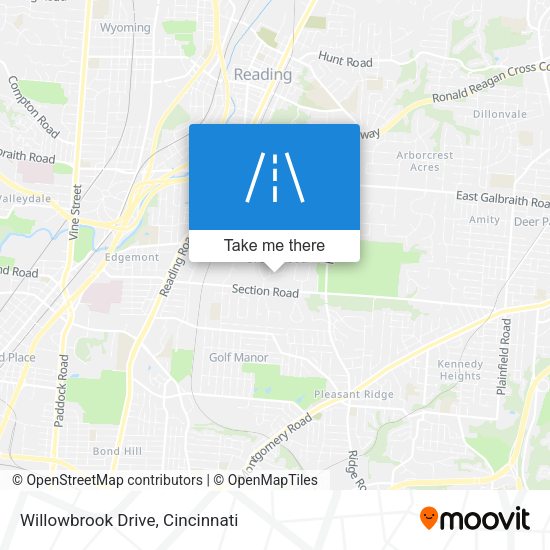 Willowbrook Drive map
