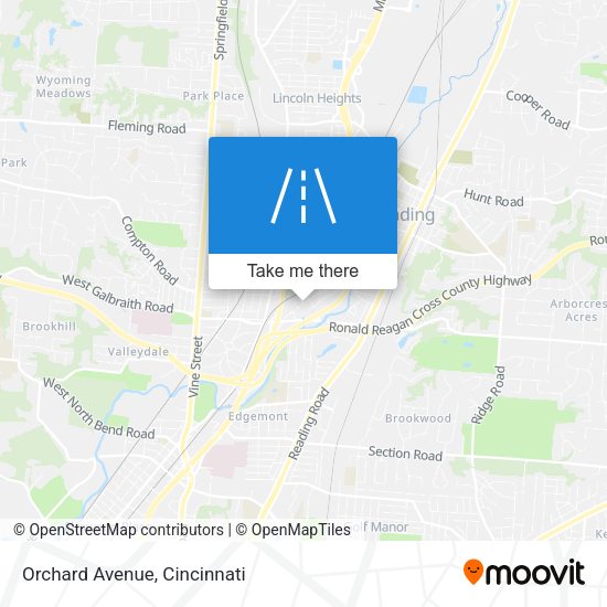 Mapa de Orchard Avenue