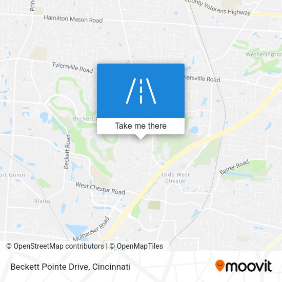 Beckett Pointe Drive map