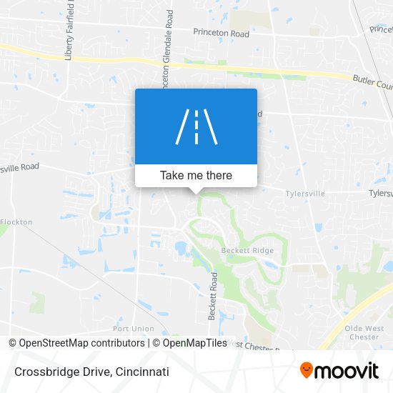 Mapa de Crossbridge Drive