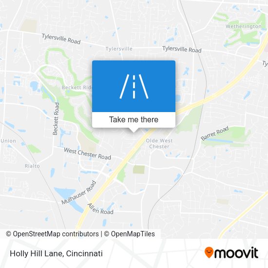 Mapa de Holly Hill Lane