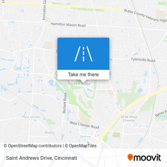 Mapa de Saint Andrews Drive