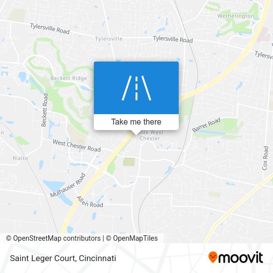 Mapa de Saint Leger Court