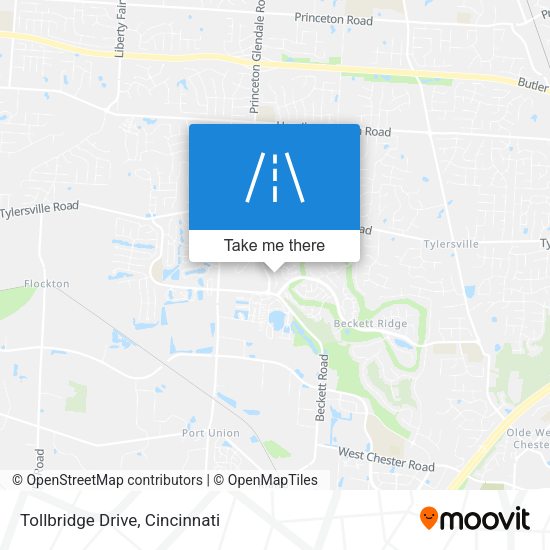 Tollbridge Drive map