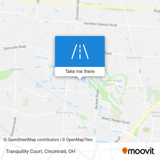 Tranquility Court map