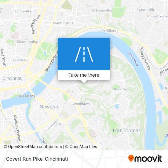 Covert Run Pike map