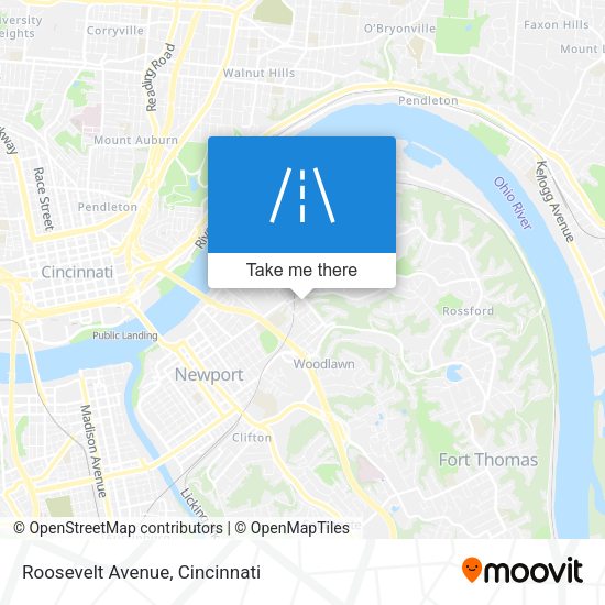 Mapa de Roosevelt Avenue