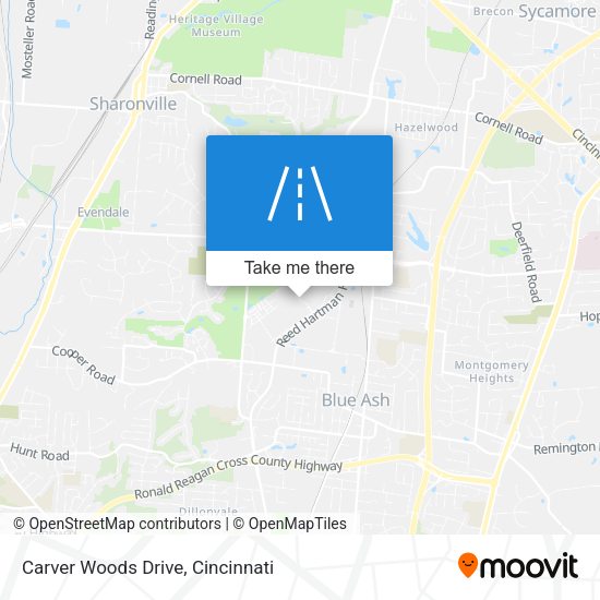 Mapa de Carver Woods Drive