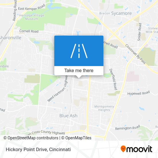 Mapa de Hickory Point Drive