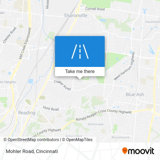 Mapa de Mohler Road