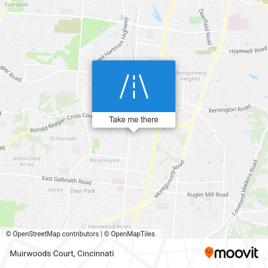 Muirwoods Court map