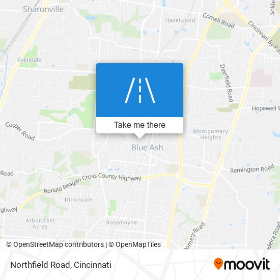 Mapa de Northfield Road